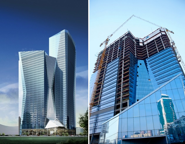 Недостроенные "башни" Sky Towers выставили на продажу: названа стартовая цена